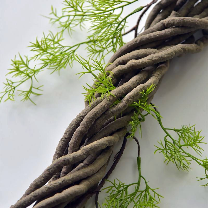 Sphagnum Moss Dry - 인공 아이비 덩굴 식물 39.37인치 PVC