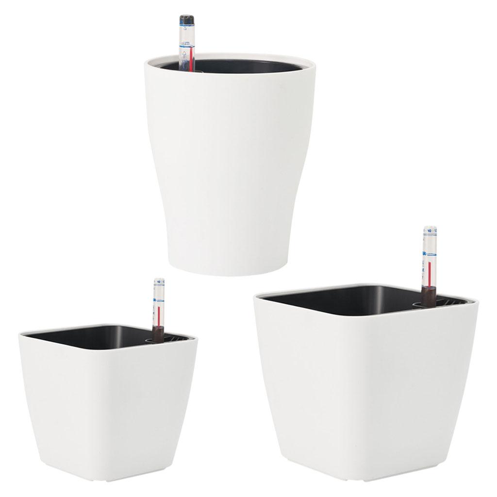 자동 급수 화분, 정원 허브용 흰색 플라스틱 화분 - Self Watering Insert 리뷰 및 가격